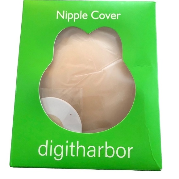 NIB Dight Harbor Ultra Lift Silicone Nipple Covers Adhesive Flesh Color 1PR - Picture 1 of 5